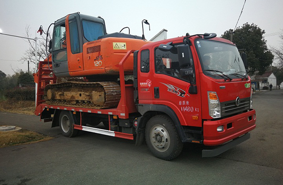 重汽CDW5110TPB低平板車